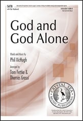 God and God Alone SATB choral sheet music cover